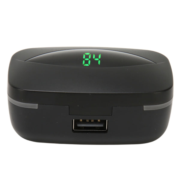 Bluetooth 5.3 langattomat nappikuulokkeet IPX7 vedenpitävät voimakas basso meluja vaimentavat Bluetooth-kuulokkeet latauskotelolla
