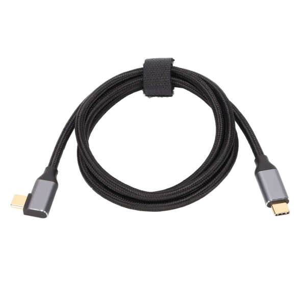 100W PD nylonflettet USB C Hurtigopladningskabel USB 3.1 Gen2 10 Gbps 3 Kabel 4K 60Hz（1m）