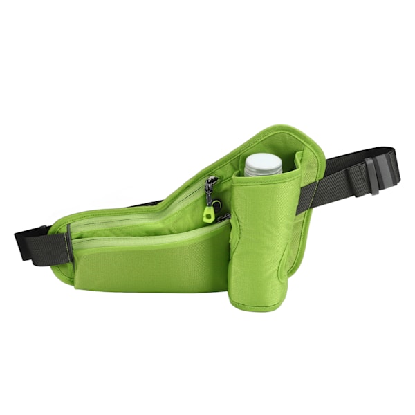 Löparbälte Hydration Midjepack Multifunktionell Vattentät Reflekterande Midjepåse för Utomhussporter Grön