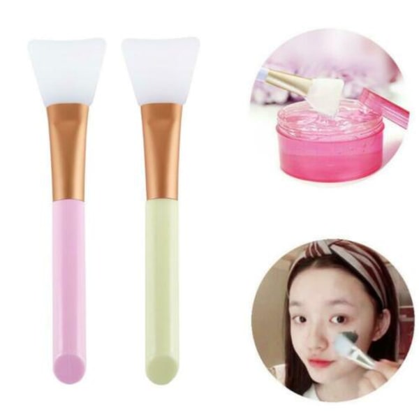 Mjuk Silikon Mask Lera Borste Mask Applikator Hårlös Borste