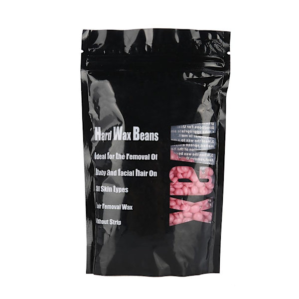 100g/Påse 10 Typer Depilatorisk Hårdvax Bönor Arm Kropp Hårfjerning Bivax Pellets (Ros)