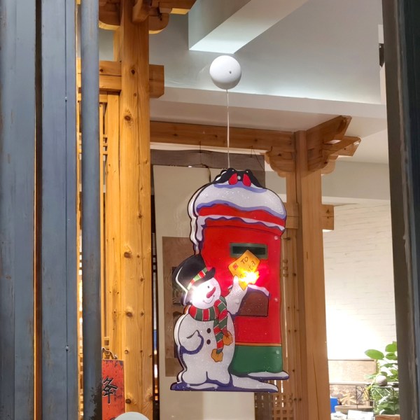 Julelys LED Julepynt Sugelampe Romvindu Layout Julelys Julenissen Sugelampe 2