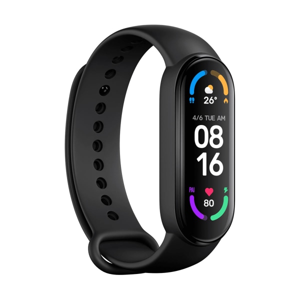 Xiaomi Mi Smart Band 6 Aktivitetsarmbånd - Sort sort 47,4 mm