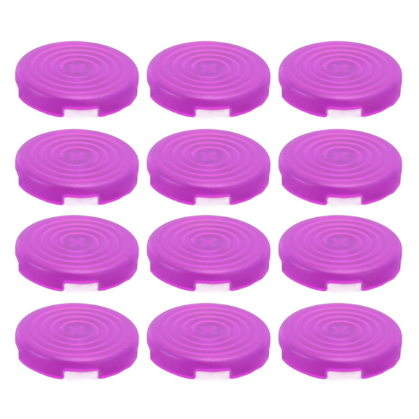 12 kpl Pelikonsolipainikkeiden Kannen Vaihto Mekaniset Painikkeiden Kannen Kailhille Cherrylle TTC:lle Akko:lle Glorious-Kytkimille Violetti