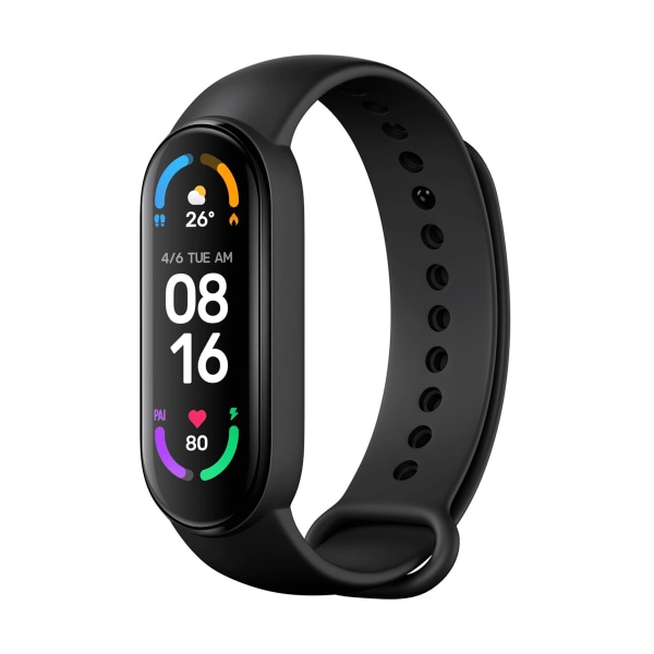 Xiaomi Mi Smart Band 6 Aktivitetsarmbånd - Sort sort 47,4 mm