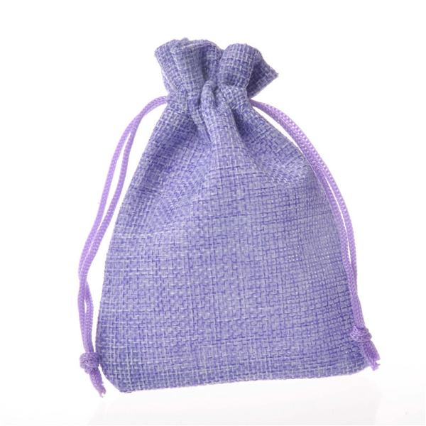 Trekkstreng Linen Gavepose 2 Farger Passer Julgave Godteri Emballasje Liten Sekk H