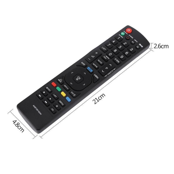 LG TV Smart fjärrkontroll ersättning AKB72915244 Svart one size