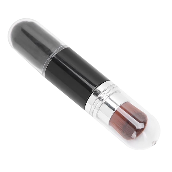 Multifunktionell Dubbeländad Nageldammborste Bärbar Makeup Rouge Ögonskuggsborste Verktyg