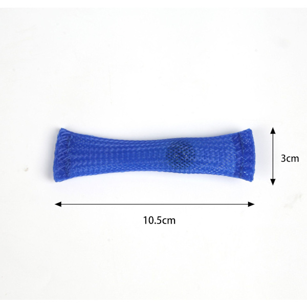 Fidgetleksak med färgglada pärlor, nät, klämfunktion och marmor Light Blue