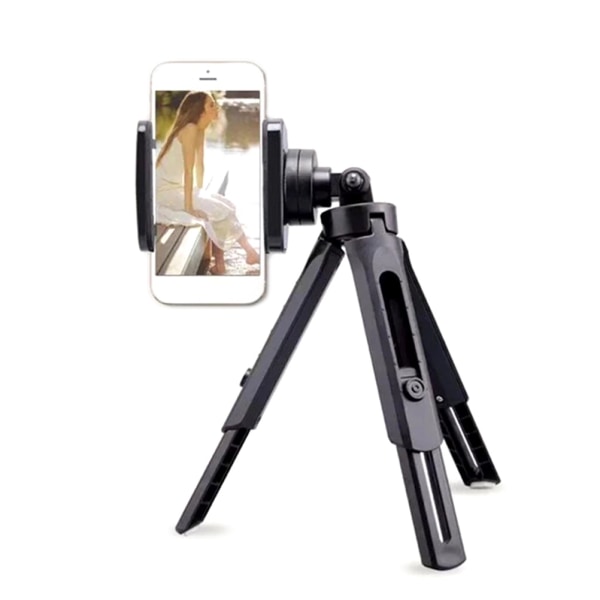 Mini stativ Telefonhållare Universal Mobil Live Stand Selfie Teleskopisk Vikbar Bordskamera Telefonhållare