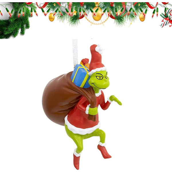 Grinch Julepynt Hængende Ornament Juletræspynt C