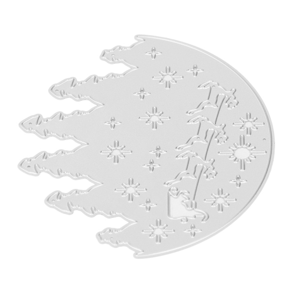 Metal Die Cuts Kulstofstål DIY Metal Prægningsskabelon Papirkunst Håndværksskabelon til Kortfremstilling Scrapbog