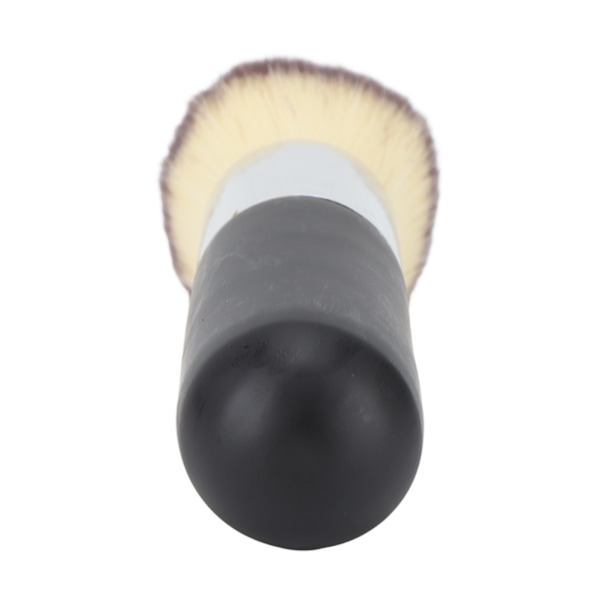 Löspuderborste för Makeup Mjuk Fluffig Hårsalva Bekväm Grepp Kosmetisk Skönhetsborste Svart