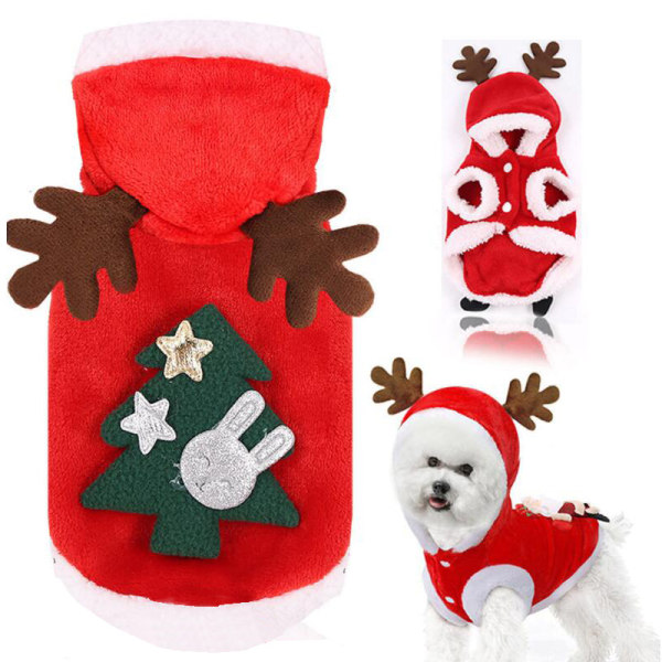Hunddräkter jul älgdräkt, jul hundkläder, jul kattkläder