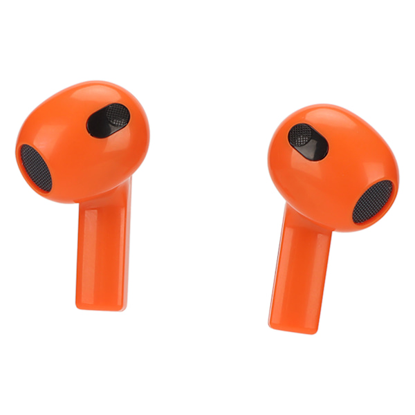 Trådlösa Bluetooth-hörlurar Genomskinlig kropp Design Låg latens 2-vägs transmission Spel Sport Hörlurar för utomhus Orange