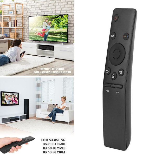 Smart TV-fjernkontroll med stor knapp for Samsung HD 4K Smart TV