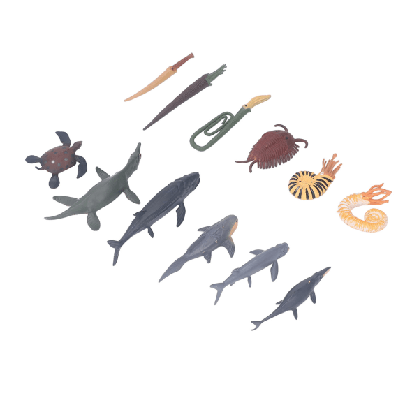 Förhistoriska Havsdjur Leksaker Forntida Ocean Djurfigurer Modell Miniatyr Realistisk Marin Dekoration Samling Leksaker BL 1116