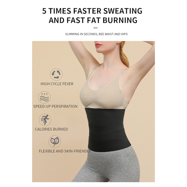 Jooga Fitness Vyötärövyö Vatsavyö skin 5M