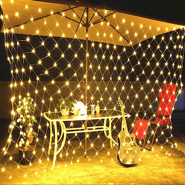 Solcelled Utendørs Mesh LED-lys for Dekorasjon