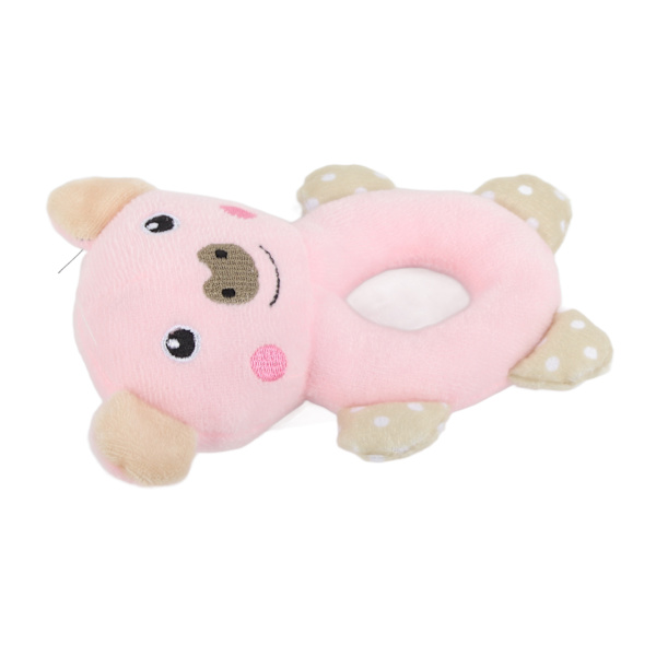 Plush Leksak för Hundar Söta Djurformade Fyllda Plushleksaker för Att Lindra Känslor av Uttråkning och Ångest Tandgnisslande Gris