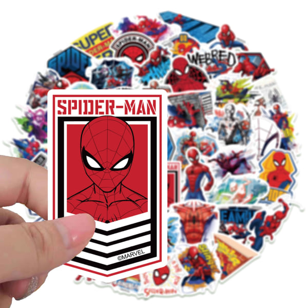 4 Spider-Man-klistremerker- Barneleker The Avengers