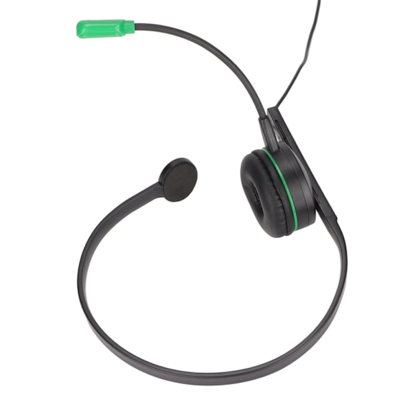 S481 Enkelsidig spelheadset 3,5 mm stereotrådbundet headset med mikrofon och in-line-kontroll för PS4 för Xbox One