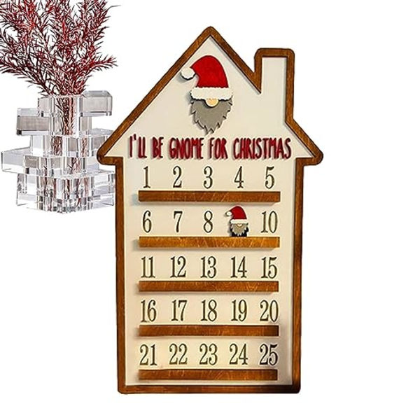Julekalender | Trejulekalender med skorsteinshusdesign 1