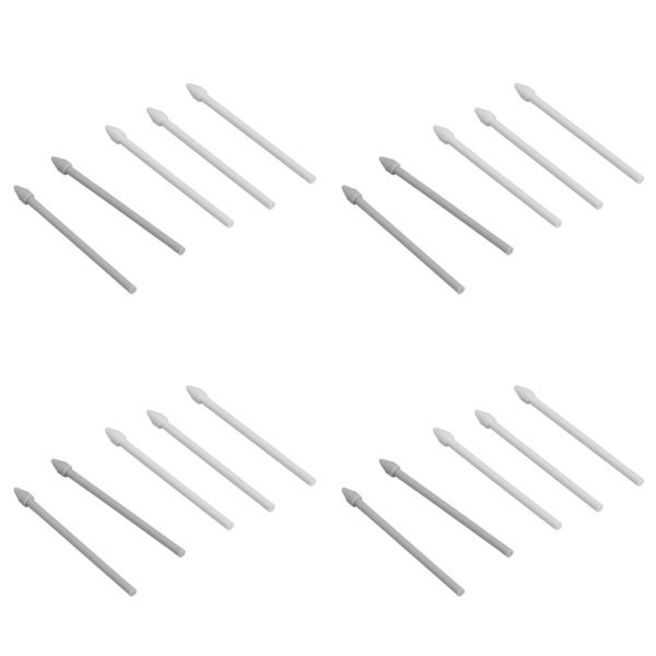4 st S Pen Ersättningstips Enkel Installation Använd Penna Spetsverktygssats för Samsung S21 Ultra för Samsung S21 Ultra 5G Vit