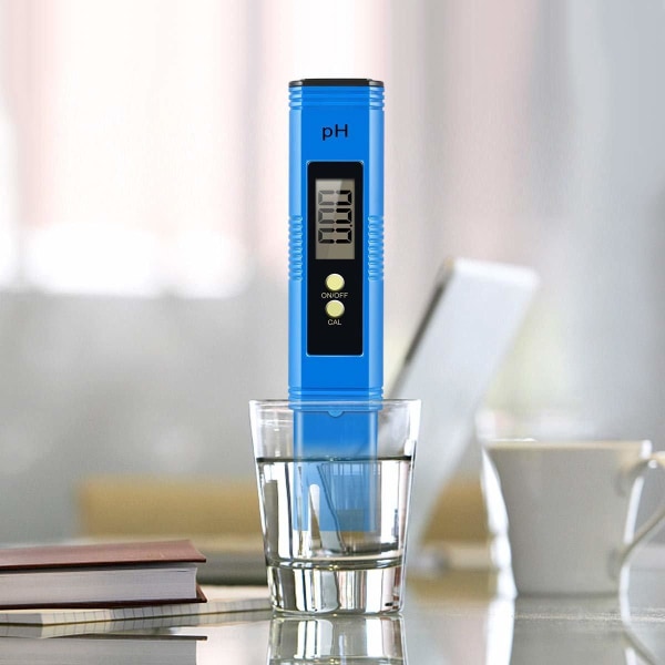 Digitaalinen pH-mittari veden siniselle