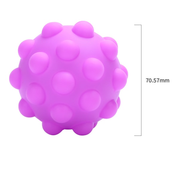 3D Pop It Fidget Sensoriska Leksaker Fidget Ball för barn