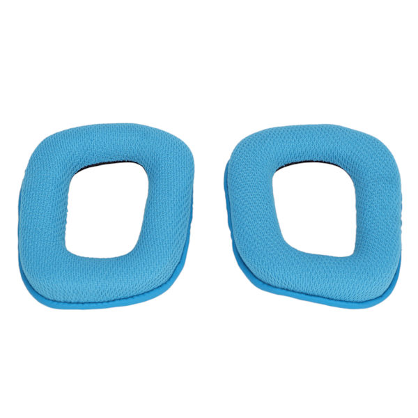 Ersättning Öronkuddar Öronkuddar Minnesskum Headset Öronkuddar för Logitech G35 G930 G430 F450 Hörlurar Blå