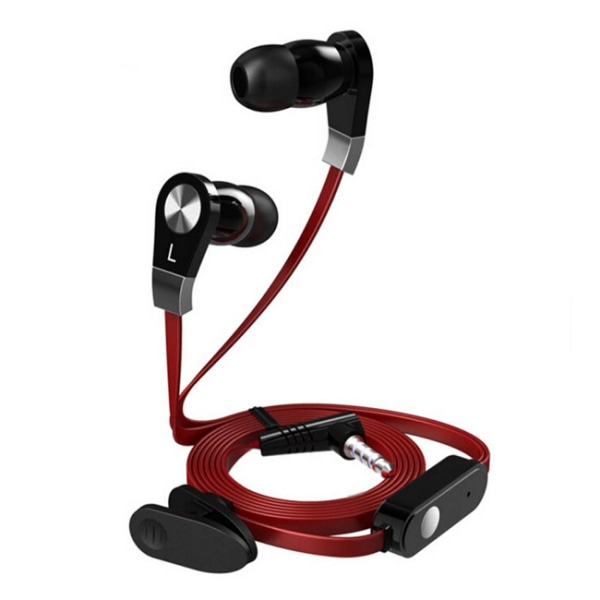 Langsdom JM02 Super Bass In-Ear-hodetelefoner (røde) Røde