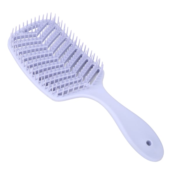 Böjd ventil hårborste Professionell hårbottenmassagepaddel, lösgörande borste, stylingverktyg för snabb föning