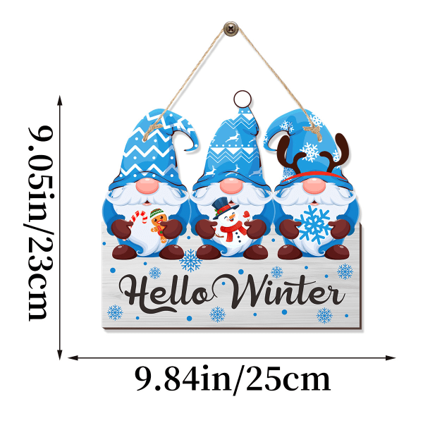 Christmas New Grinch Door Hanging Christmas Holiday Party Atmosphere Decoration Pendant Door Plate 8