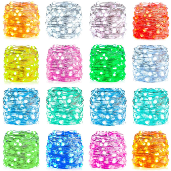 RGB USB Jul Dekorative LED Lyslenke Juletre Pynt