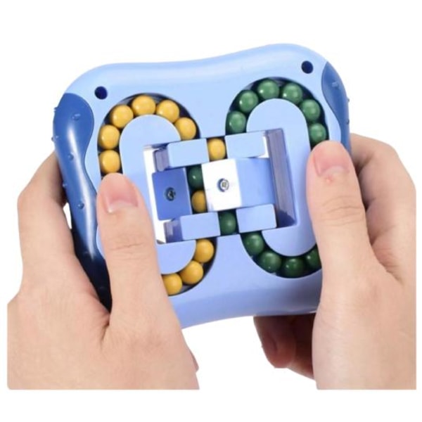 Magisk Kub Intelligensleksak Stressavlastning Fidget Leksak Pop it Blå Blå Blue