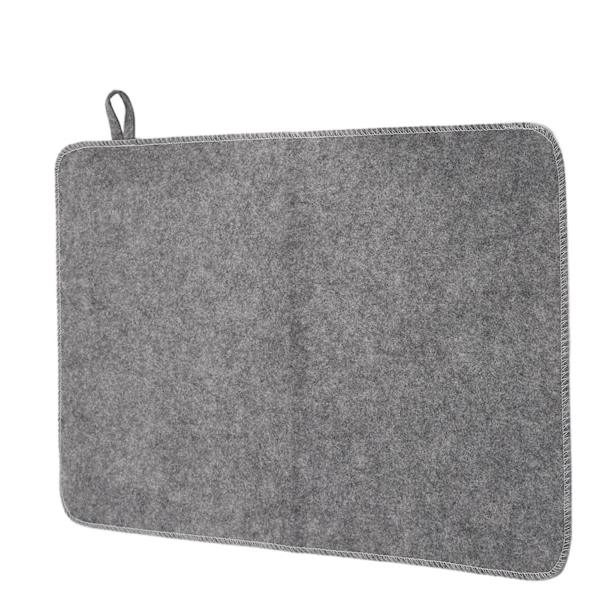 Filt Sauna Pute Vann Absorpsjon SPA Varmeisolasjonsmatte for Sauna Badstue Dusjrom