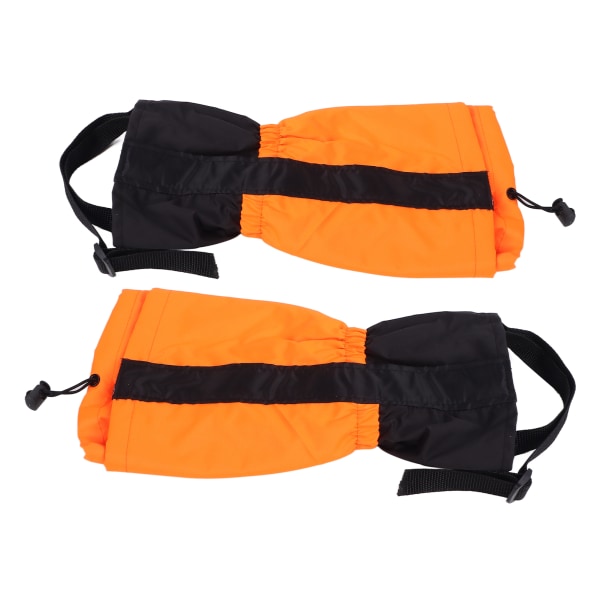 Barnbensskydd Justerbara Vattentäta Vindtäta Sandskydd Barnens Utomhusbensskydd (Orange)