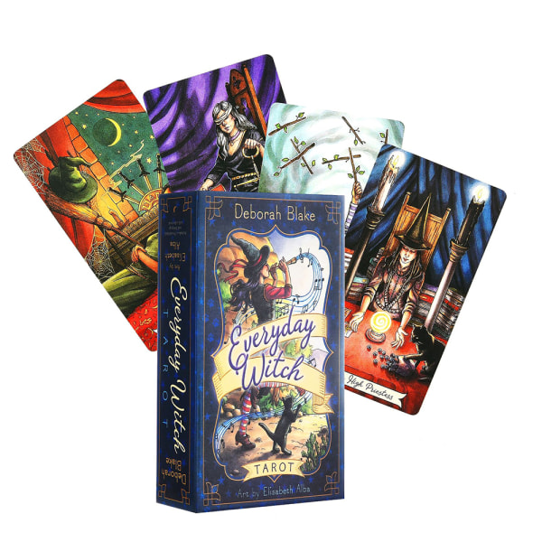 Everyday Witch Tarot Cards Tarot Deck Bordkort Festspill