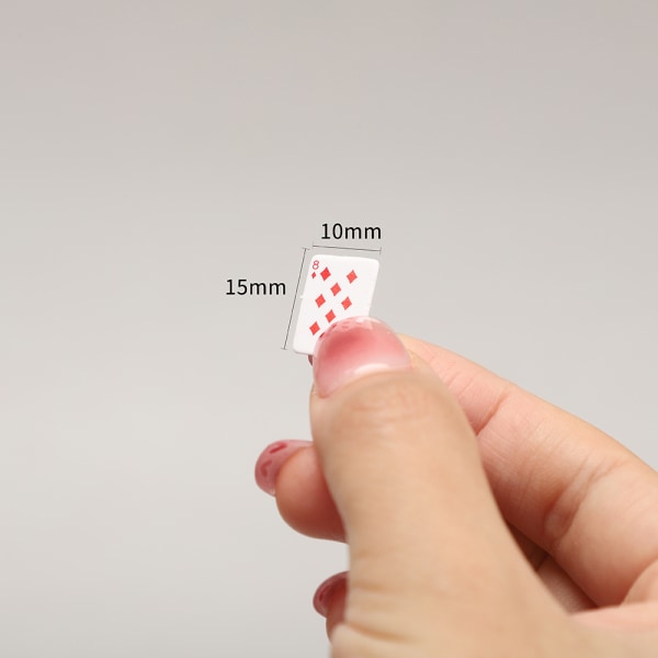 Poker Intressant Mini Liten Poker Söt Liten Poker Resa Liten Poker Fingertip Tiny Poker