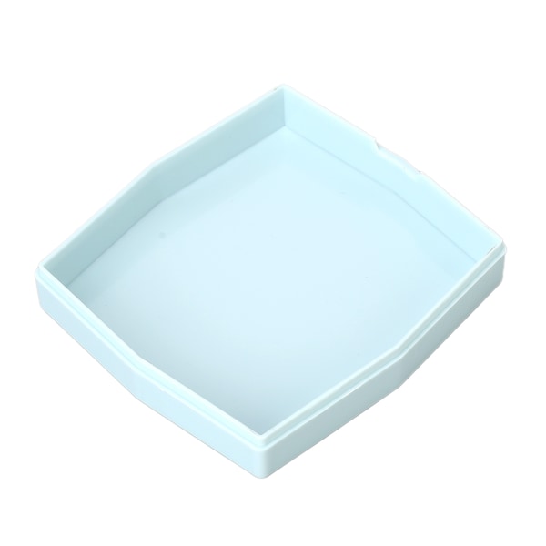5 stk Pudderpuff Oppbevaringsboks Transparent Multifunksjonell Slitesterk Pudderpuff Holder Etui for Ørepynt Halskjeder