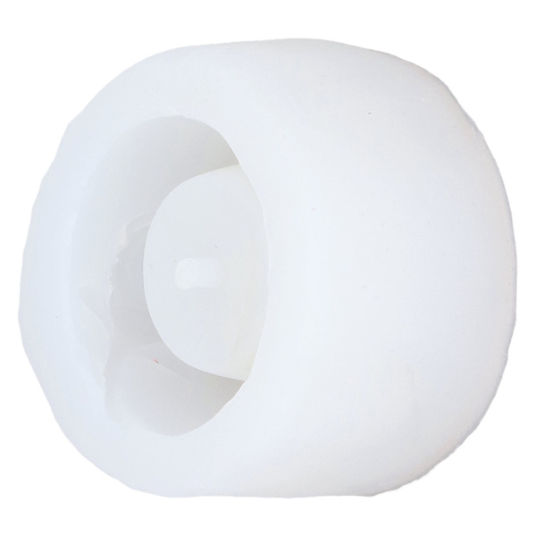 Blomkruka Form i Silikon Rund Multifunktionell DIY Sukkulenter Planter Form med Dräneringshål för Skålar Tillverkning 50-2285-D