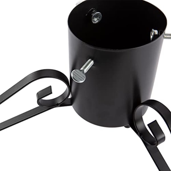 Harbor Housewares Perinteinen Joulukuusen Jalusta, Vahva Metallikehys Ja Jalat black