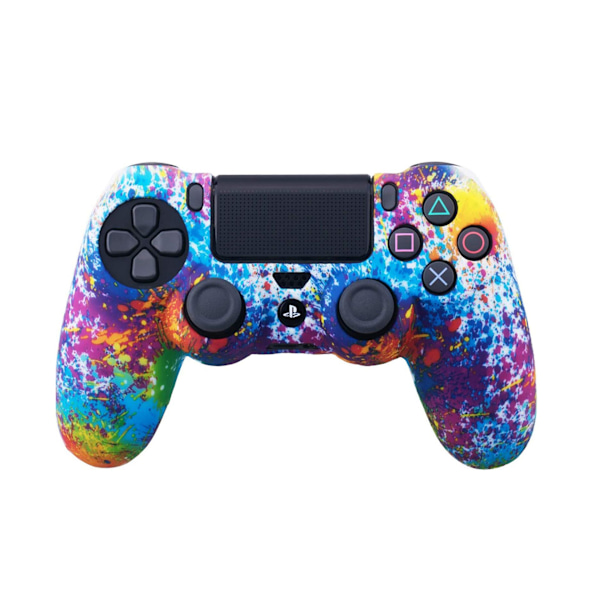 PS4-spelkontroll silikon grepp skyddande fodral