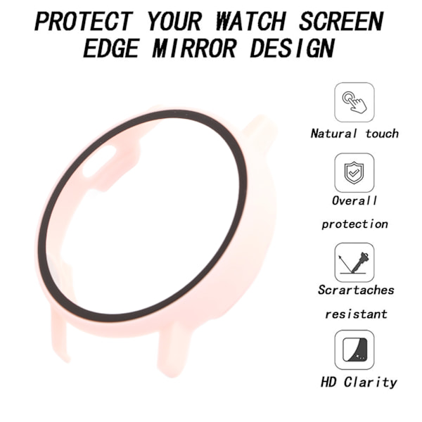 PC-ram med härdat glas kompatibel med Huawei Watch GT3 42mm 46mm Smartwatch Stötsäkra skydd