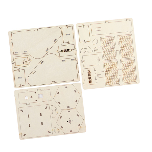 DIY Elektrisk Satellitmodell Teknisk Vetenskaplig Montering Elektrisk Satellitmodell Leksak för Barn