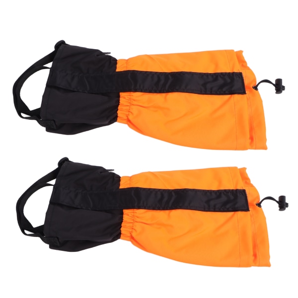 Barnbensskydd Justerbara Vattentäta Vindtäta Sandskydd Barnens Utomhusbensskydd (Orange)