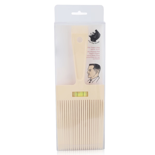 Flat Top Guide Comb Profesjonell frisør hårklippskam med nøyaktig vannavrettingsverktøy