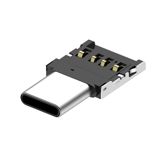 10 st OTG Multifunktionell Typ C-konverterare Micro Typ C-adapter för telefoner och surfplattor