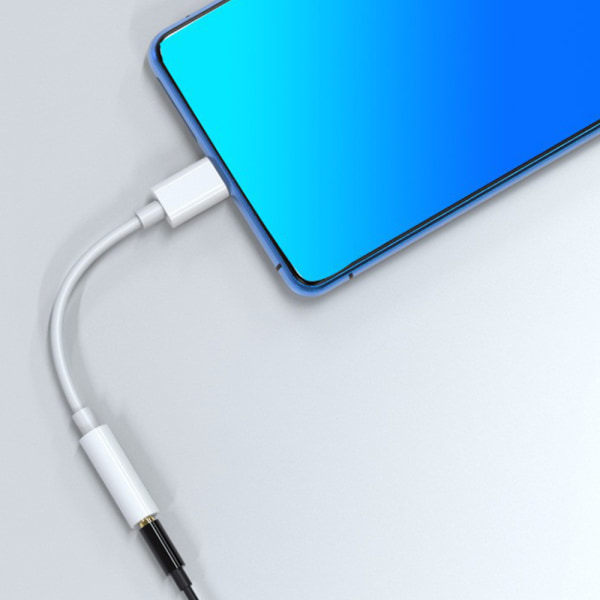 USB-C till 3,5 mm-adapter (för Samsung S20 S21) hörlurar
